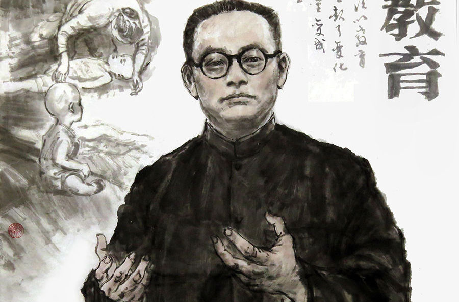 陶行知先生租用无线电举办了教育广播,最先尝试了该模式.
