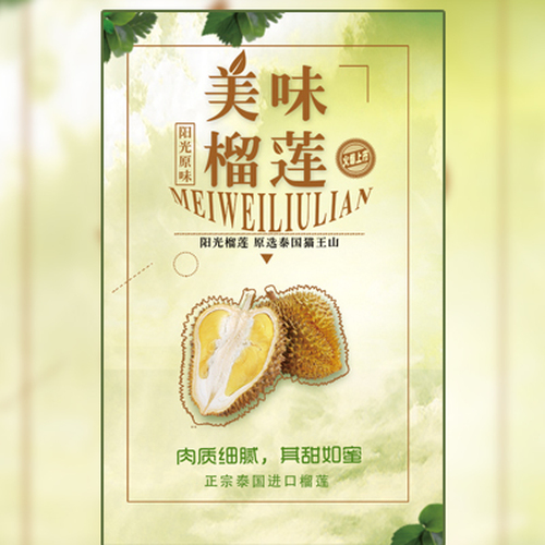 马来西亚猫山王榴莲批发