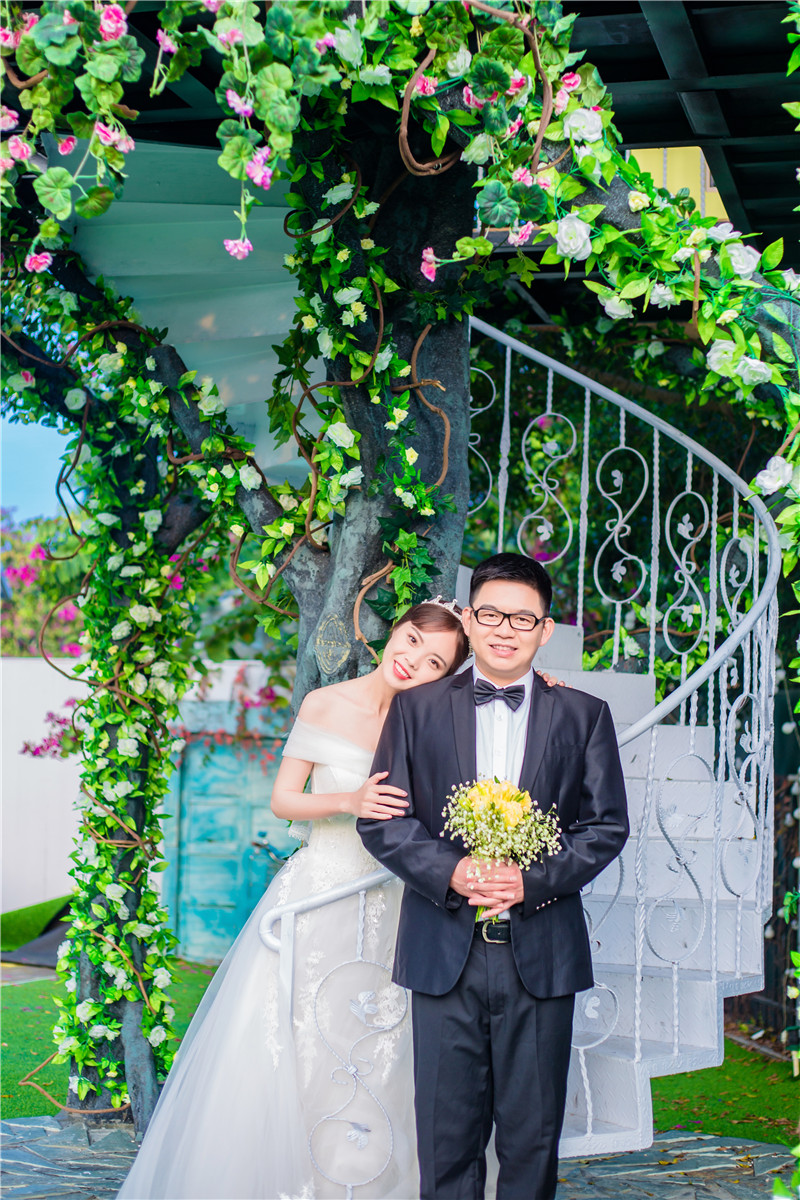 葉溫和和郭舒婷婚禮邀請(qǐng)?zhí)? width=