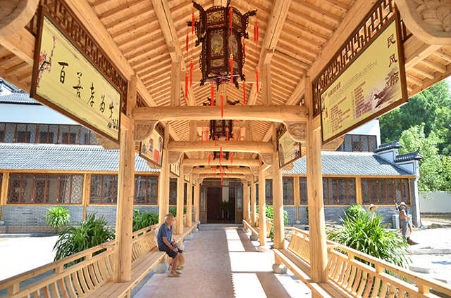 居家养老服务中心孝文化长廊