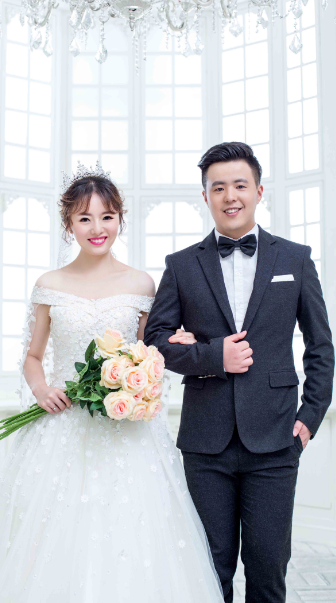 丁浩徐晶结婚请柬