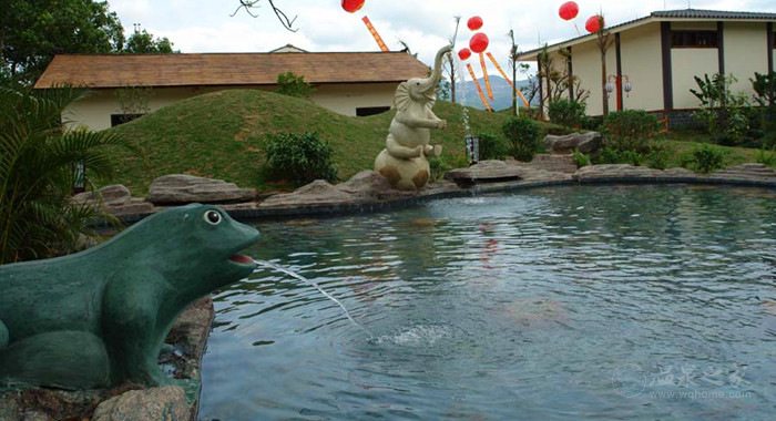 风景秀丽,景色宜人 还可以享受娱乐天地童乐泉,美肤"亲亲鱼",温泉spa