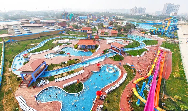 北京最大的水上乐园图片