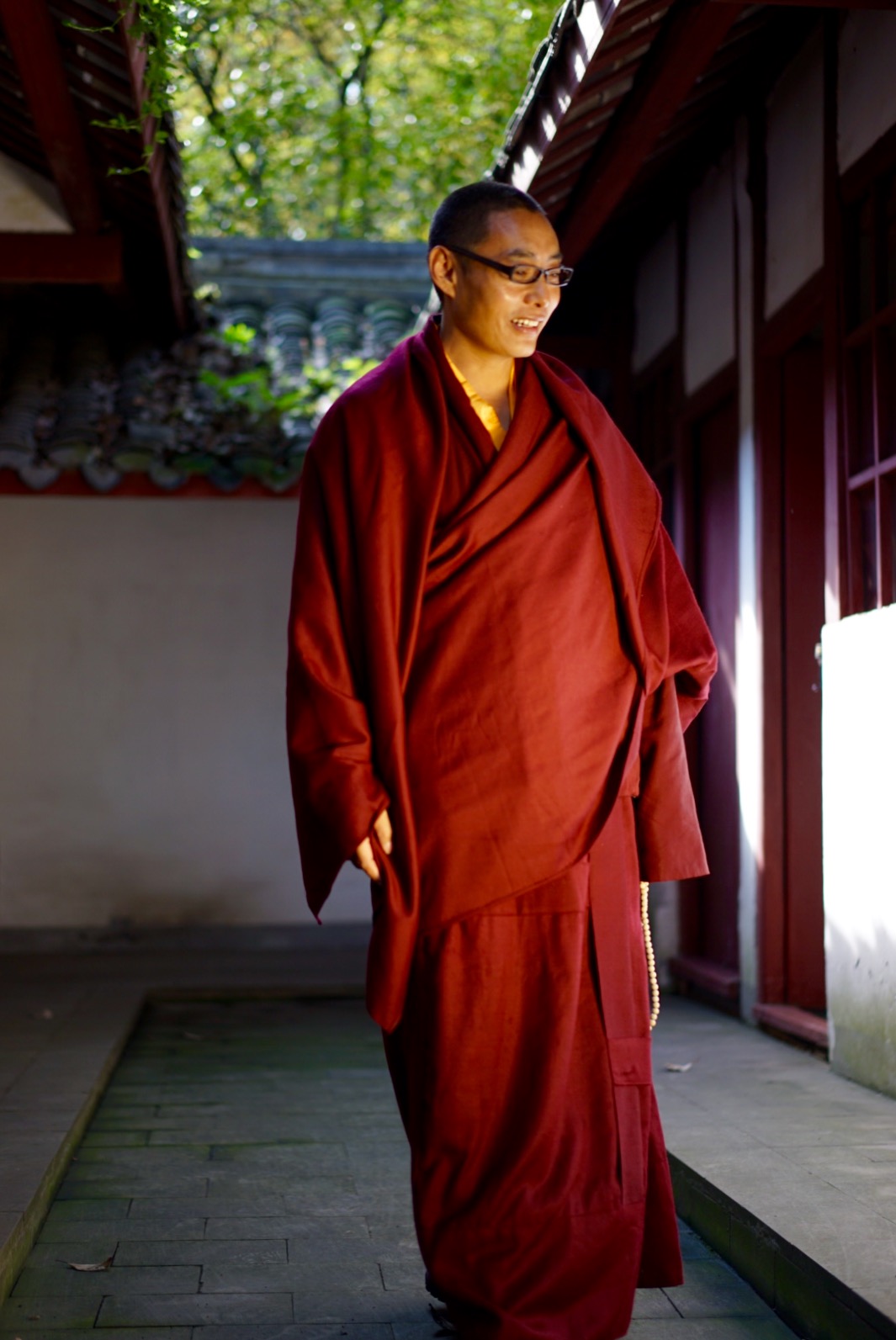 佛陀天降日洛桑上师唱诵