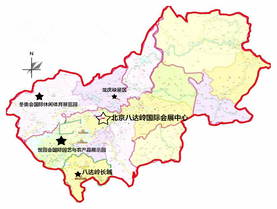 延庆区域地图图片