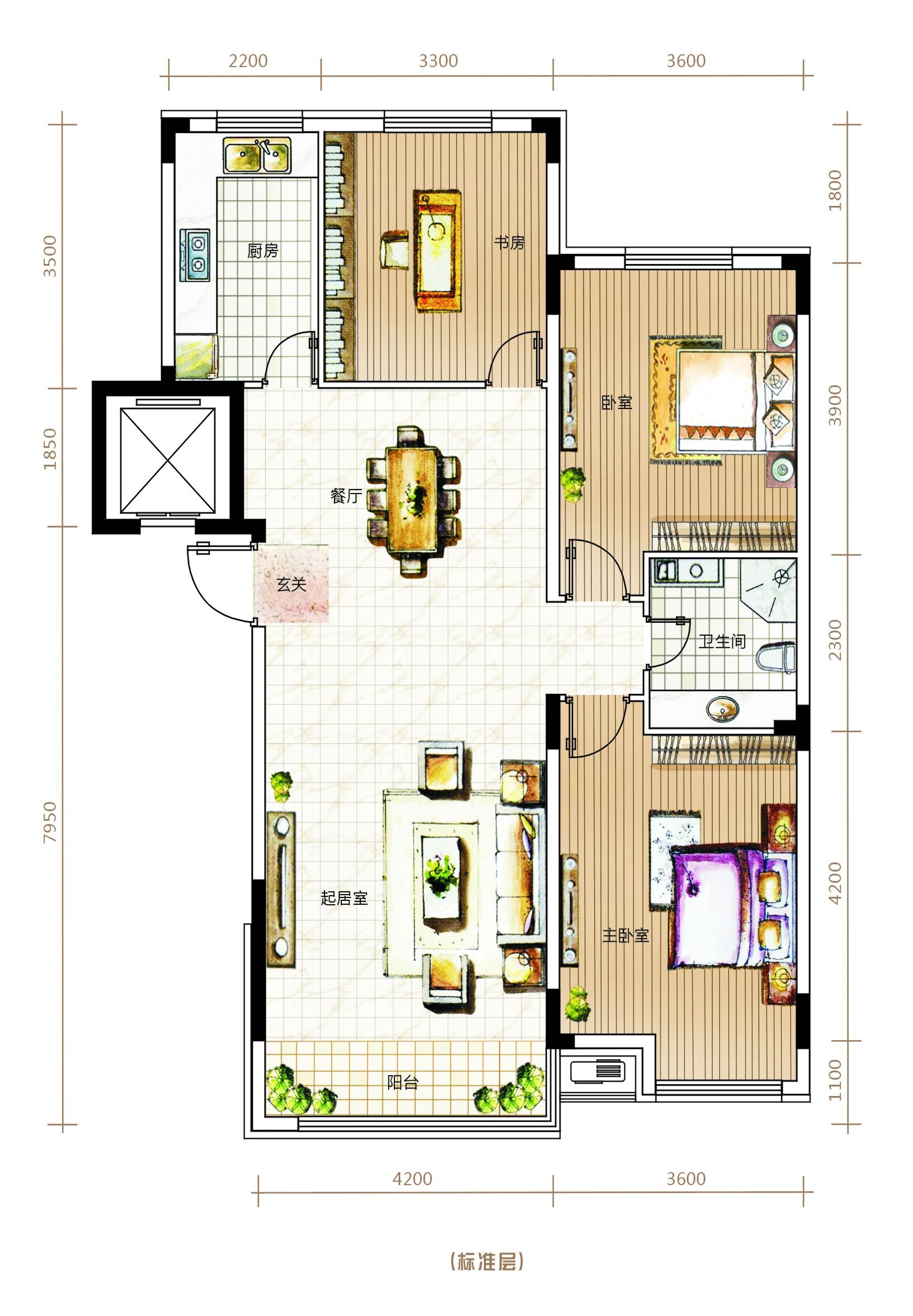 丽思花园微楼书