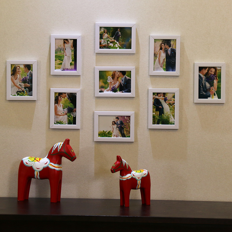 9元领取九宫格照片墙