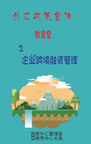 山東省分局日照市中心支局外匯政策宣傳微課堂之企業跨境融資管理