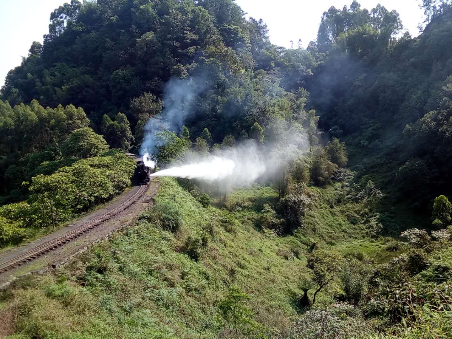 嘉阳小火车之旅